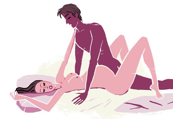 Ilustração de posição sexual