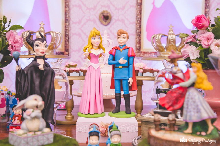 Bela Adormecida: festa de menina decorada com a princesa Aurora