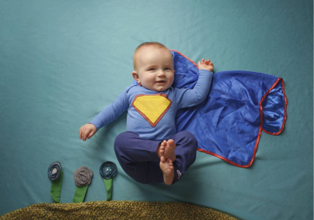 Produtos de Super-Heróis para bebês e crianças