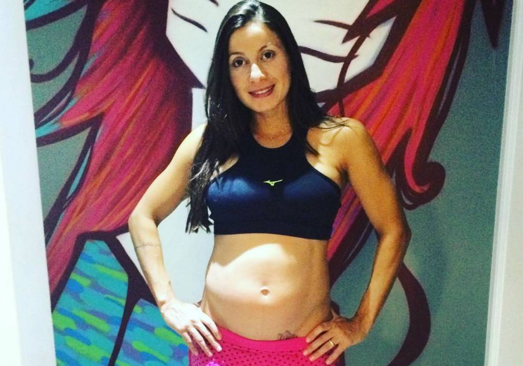 “Eu descobri a gravidez quando estava me preparando para as Olimpíadas”