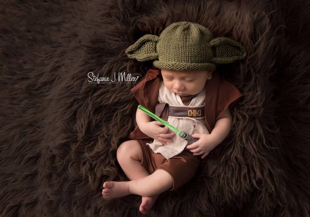 23 fotos de bebês com o tema Star Wars