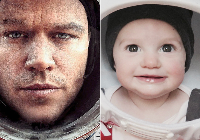 Família recria cenas de filmes indicados ao Oscar com muita criatividade