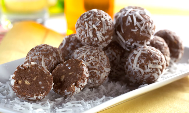 Trufa de biscoito e chocolate Trufa de biscoito e chocolate