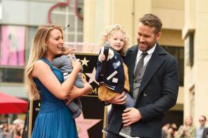 Ryan Reynolds, Blake Lively e filhos Ryan Reynolds, Blake Lively e filhos
