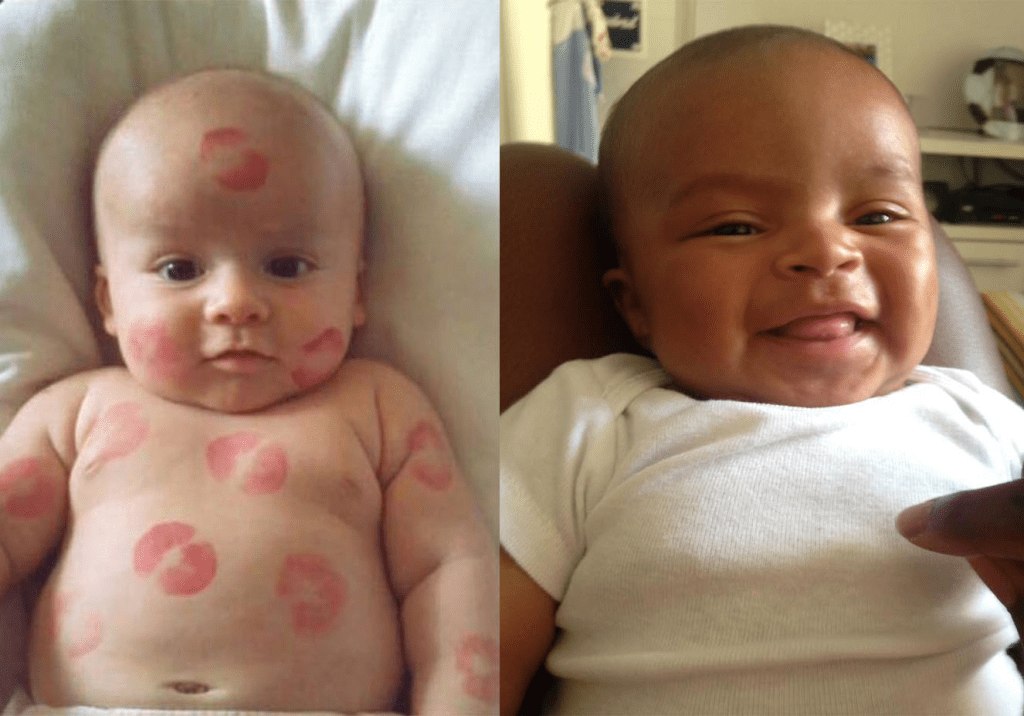 20 fotos de bebês carequinhas e cheios de fofura