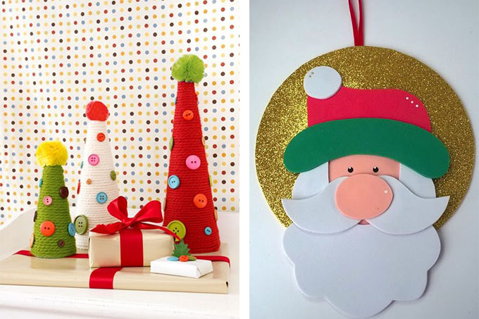 30 ideias de enfeites de Natal do Pinterest para fazer em casa 
