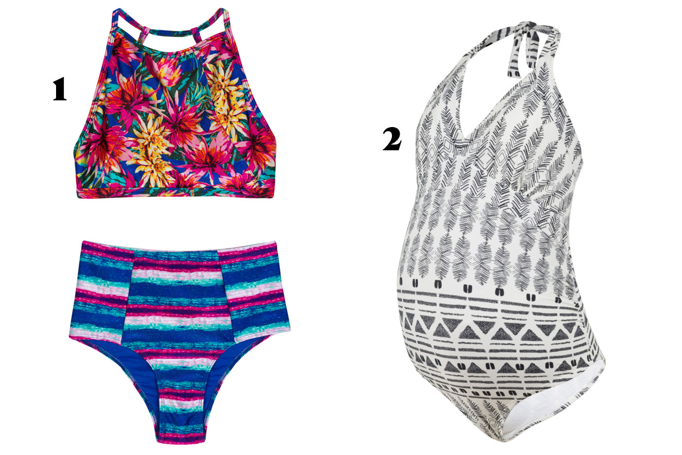 Moda praia gestante