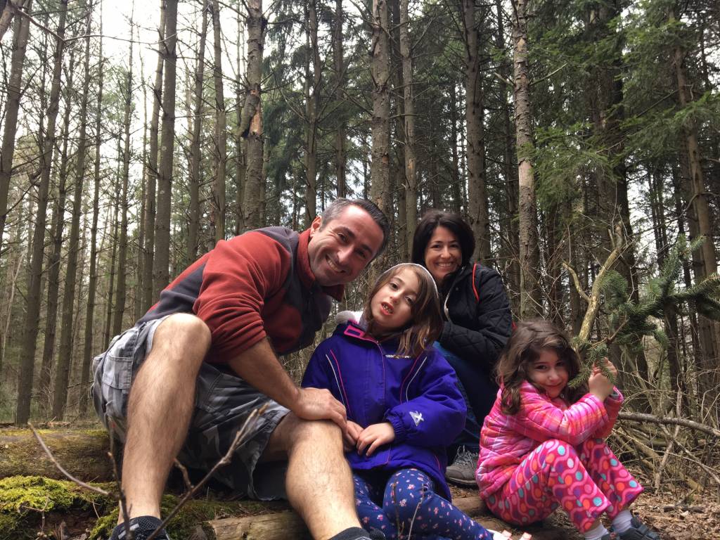 Carolina Stefano e família