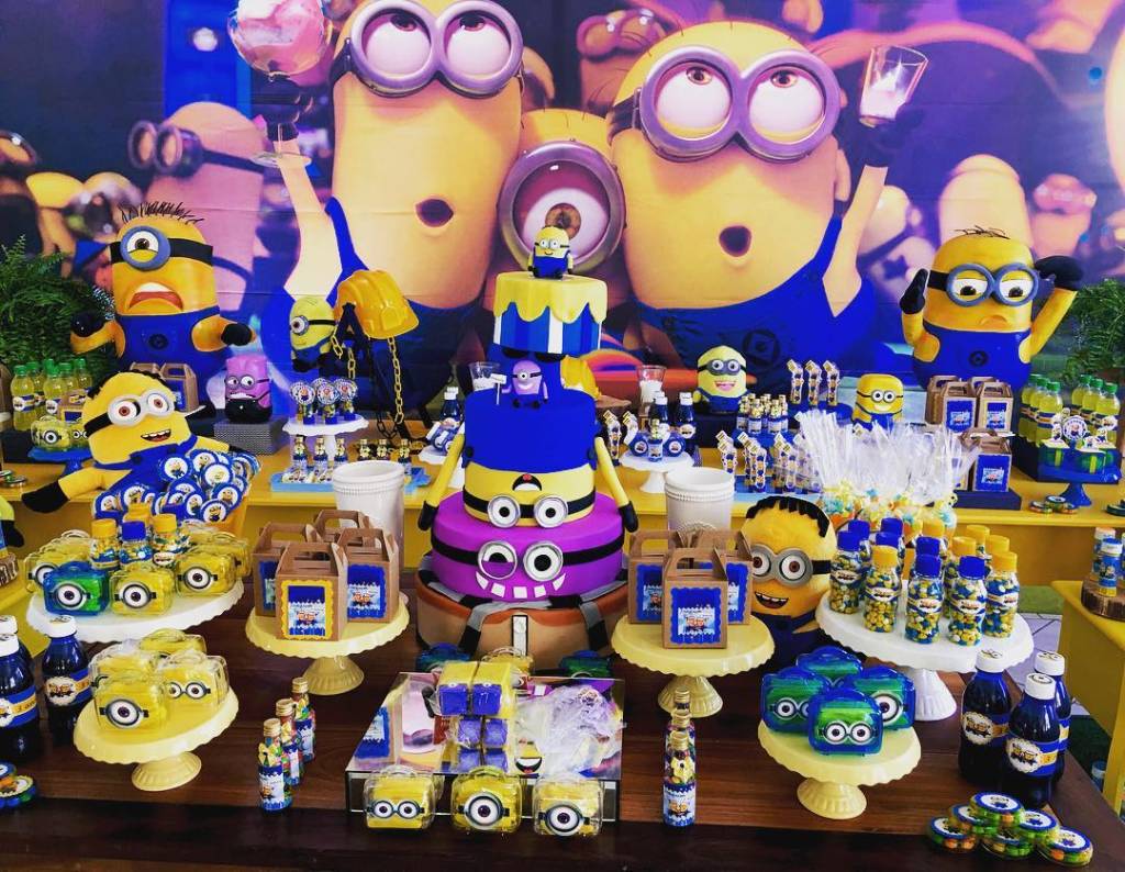 40 ideias para fazer uma festa infantil de Minions