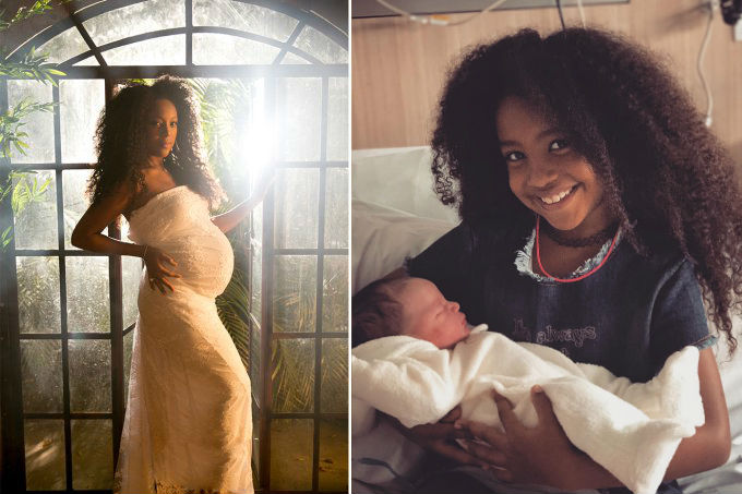 Negra Li dá à luz Noah, seu segundo filho