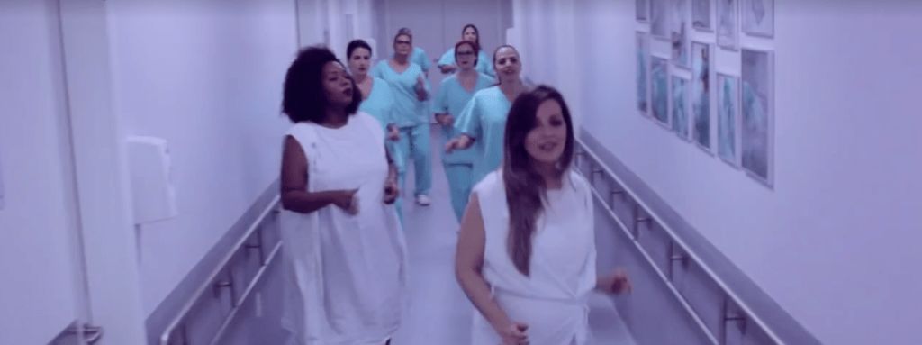 Com nova versão de Despacito, hospital incentiva parto humanizado