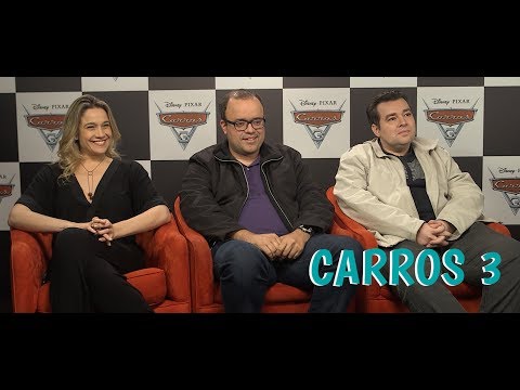 Dubladores do filme “Carros 3” falam sobre a animação