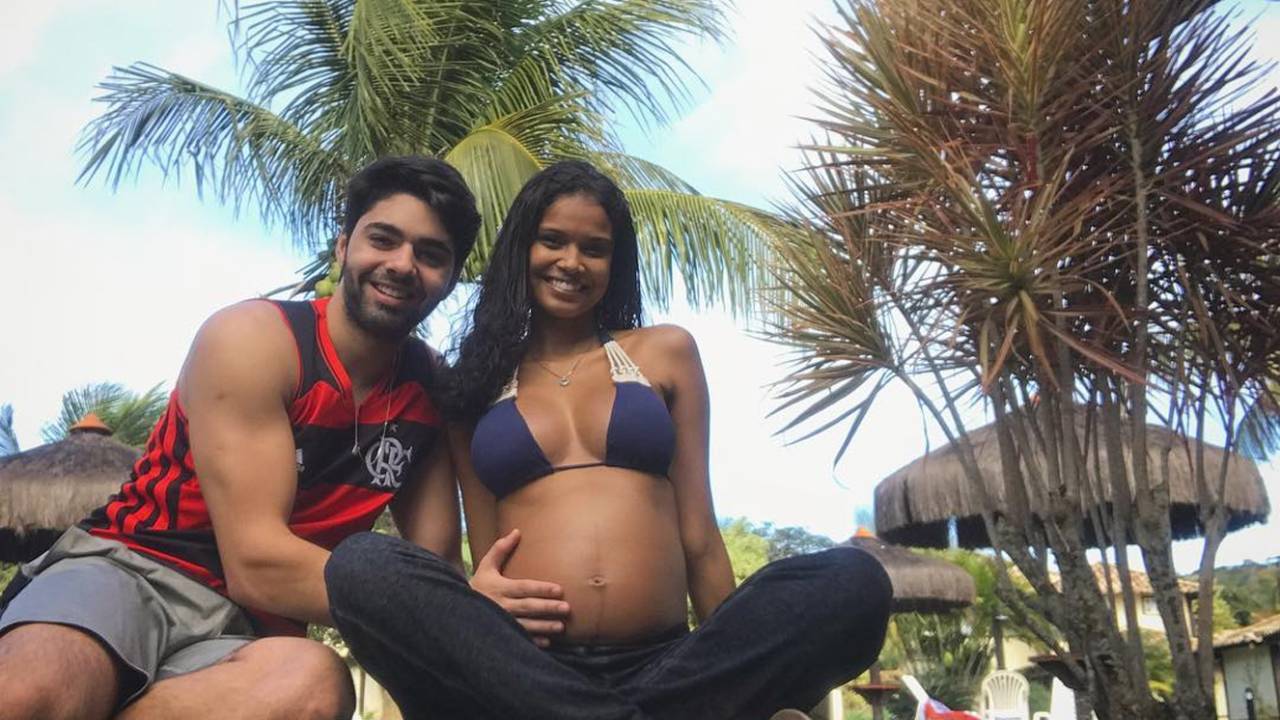 Aline Dias e Rafael Cupello
