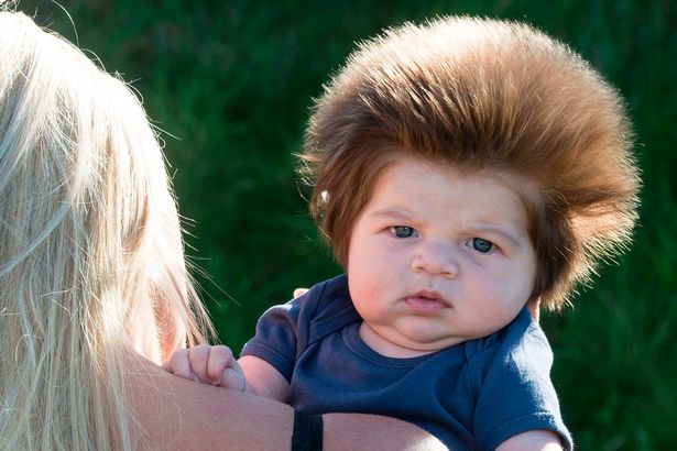 corte de cabelo bebe menino