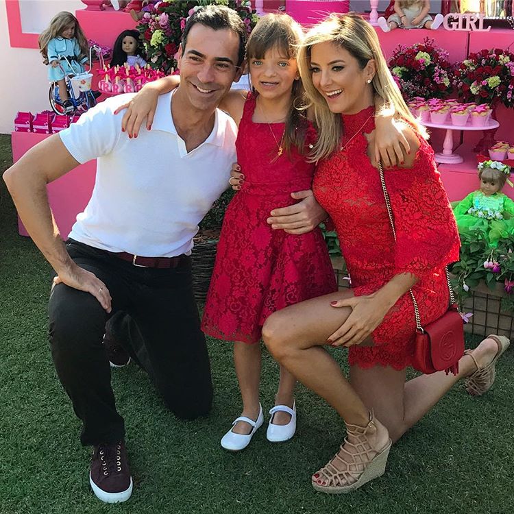 César Tralli se casa com Ticiane e faz declaração para Rafinha