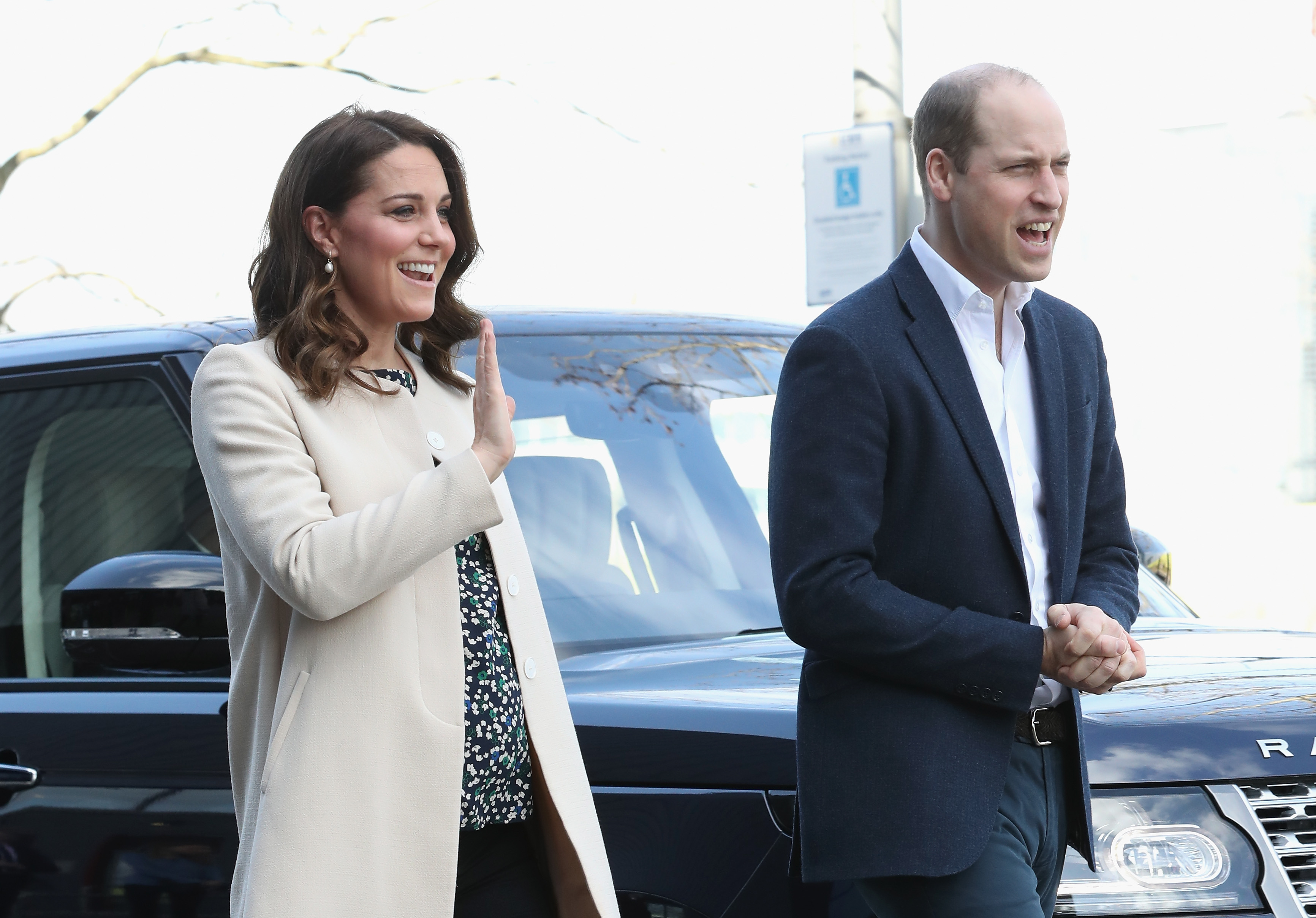 Kate Middleton grávida do terceiro filho, ao lado do príncipe William