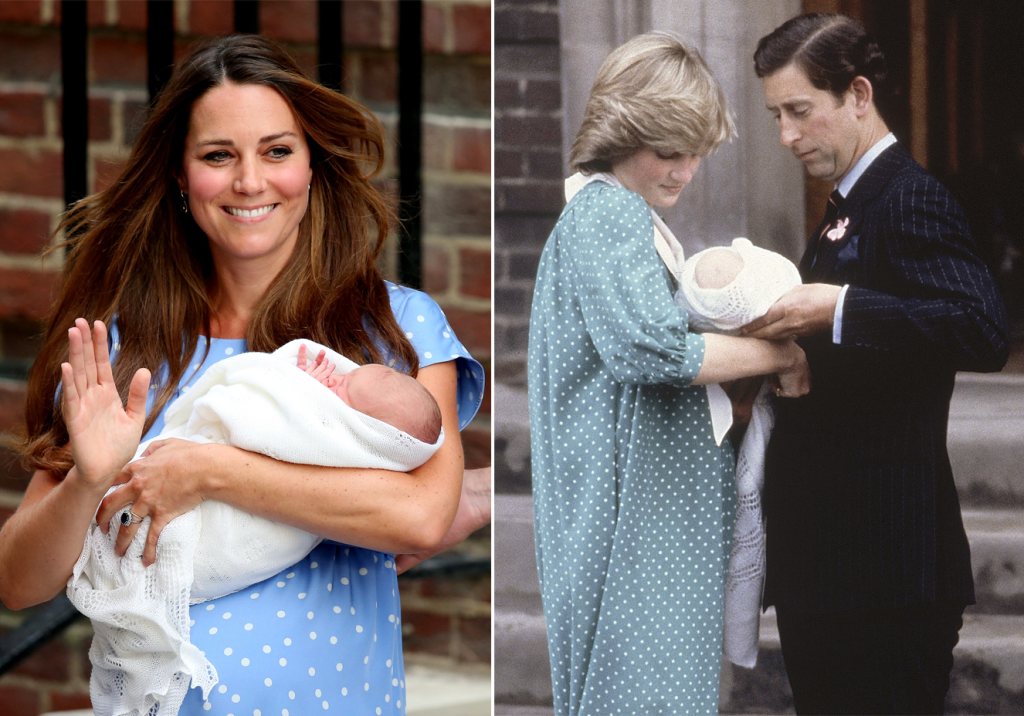 Kate Middleton faz homenagem para Lady Di após nascimento de George