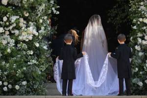 Foto oficial dos pajens no casamento de Meghan e Harry é divulgada