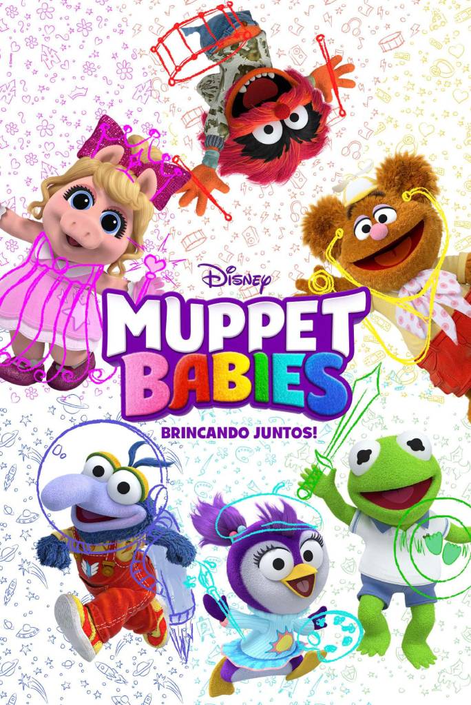 Pôster da nova versão de Muppet Babies Pôster da nova versão de Muppet Babies