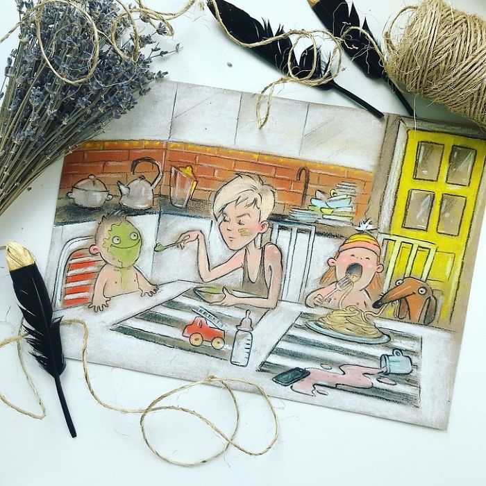 Ilustra&ccedil;&atilde;o Maria Gorbunova