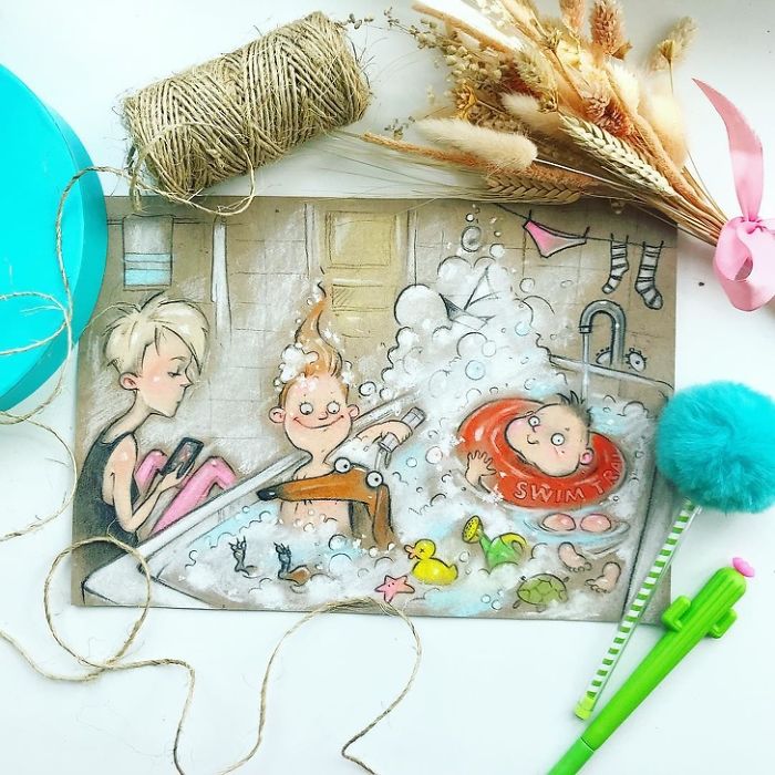 Ilustra&ccedil;&atilde;o Maria Gorbunova