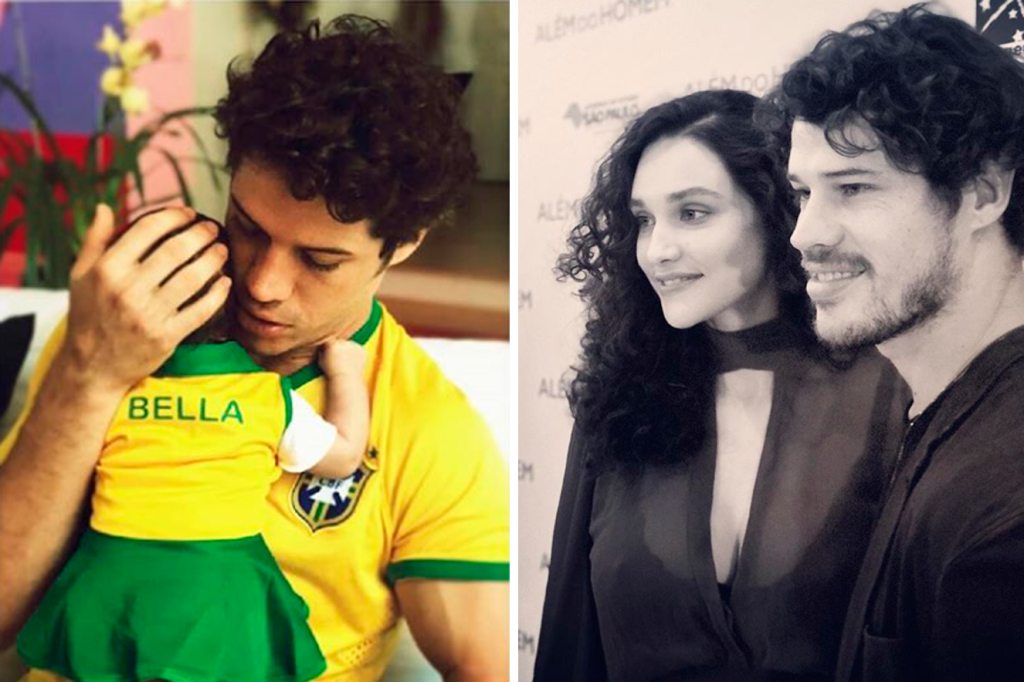 Pela primeira vez, José Loreto e Débora Nascimento mostram rosto da filha