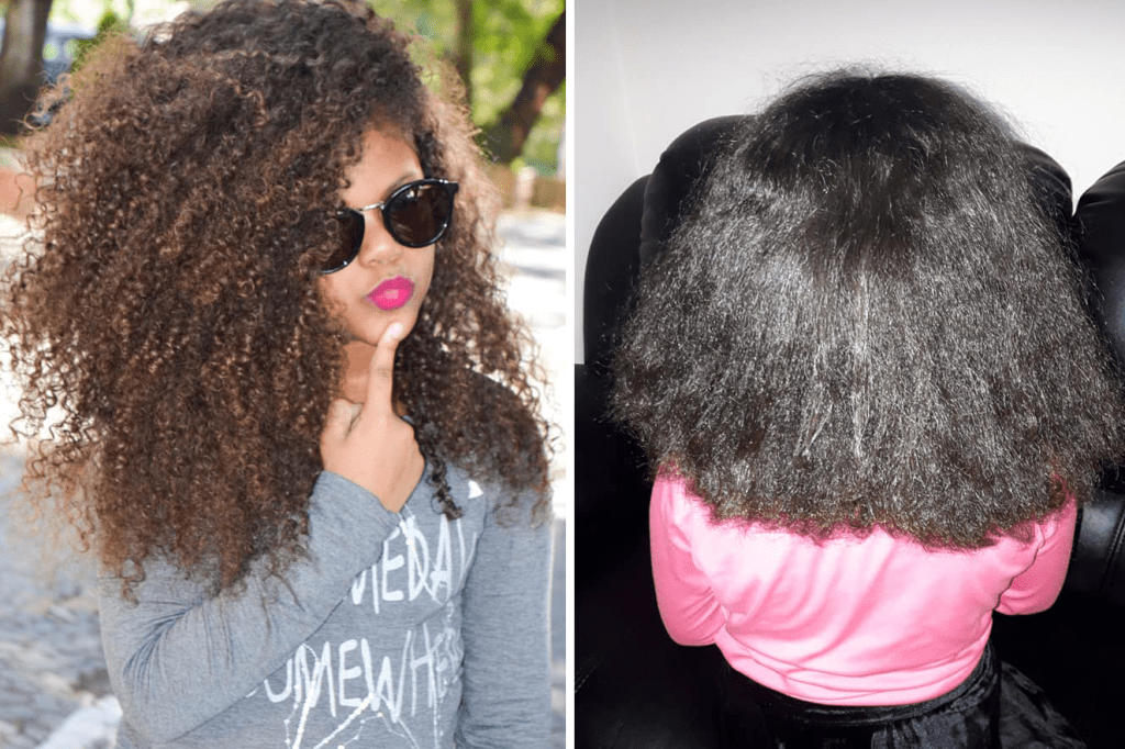 Sem permissão da mãe, menina tem os cachos alisados pela madrasta