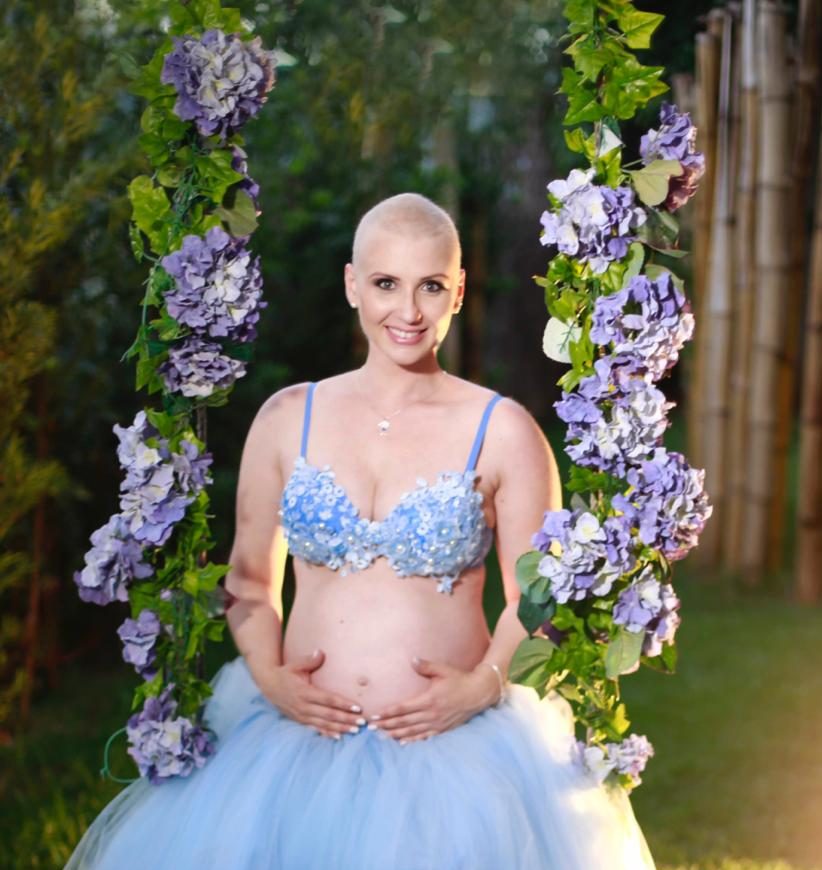 “Descobri um câncer e a gravidez do meu primeiro filho ao mesmo tempo”