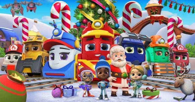 <h3><b>Mighty Express: A Mighty Christmas </b></h3>| Data de estreia: 05/12 | Os trenzinhos velozes estão de volta para mais uma jornada! Desta vez, Mandy Mail tem a importante missão de entregar um carregamento de cartas de Natal atrasadas no Polo Norte. Com a ajuda do Papai Noel e dos outros trens, eles terão que garantir que todos os presentes chegarão sãos e salvos - mesmo com a tempestade de neve que toma a cidade! <h3><b>Mighty Express: A Mighty Christmas </b></h3>| Data de estreia: 05/12 | Os trenzinhos velozes estão de volta para mais uma jornada! Desta vez, Mandy Mail tem a importante missão de entregar um carregamento de cartas de Natal atrasadas no Polo Norte. Com a ajuda do Papai Noel e dos outros trens, eles terão que garantir que todos os presentes chegarão sãos e salvos - mesmo com a tempestade de neve que toma a cidade!