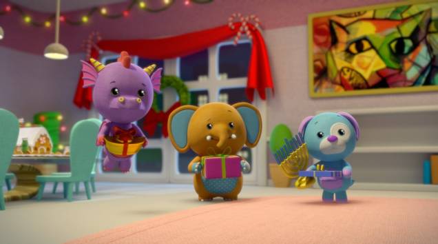 <h3><b>Criaturinhas: É Tempo de Festa! </b></h3>| Data de estreia: 29/11 | O inverno chegou na cidade grande e todos estão animados para celebrar o Natal! Para entrar no espírito natalino, Poppy decide dar uma festa para Sully. Lá, os Wonderwoos aprendem que existem diferentes tipos de feriados e cada um é celebrado de uma forma. Além dos personagens fofos, a série educativa é um prato cheio para os pequenos telespectadores curiosos! <h3><b>Criaturinhas: É Tempo de Festa! </b></h3>| Data de estreia: 29/11 | O inverno chegou na cidade grande e todos estão animados para celebrar o Natal! Para entrar no espírito natalino, Poppy decide dar uma festa para Sully. Lá, os Wonderwoos aprendem que existem diferentes tipos de feriados e cada um é celebrado de uma forma. Além dos personagens fofos, a série educativa é um prato cheio para os pequenos telespectadores curiosos!
