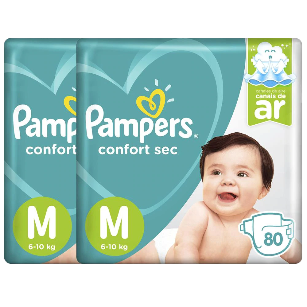 Fraldas-Pampers