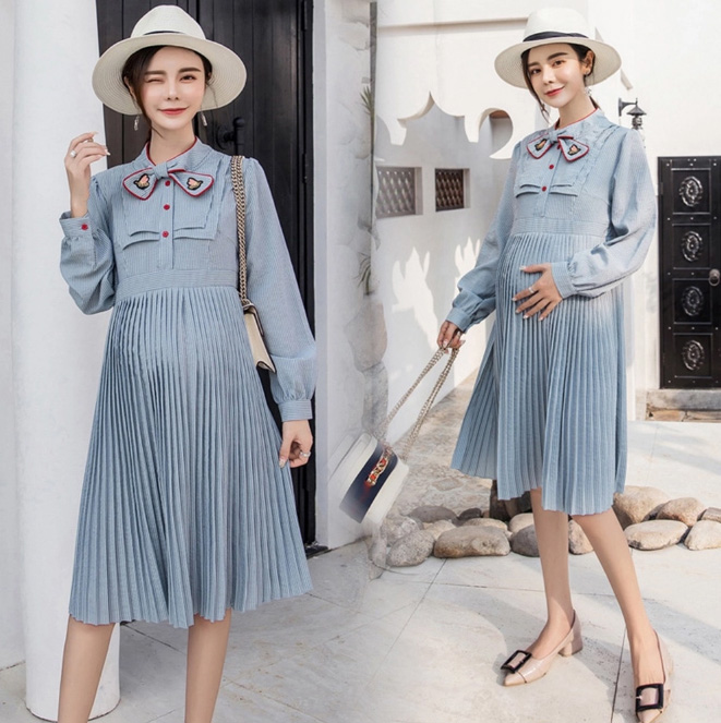 vestido-gestante-plissado-americanas