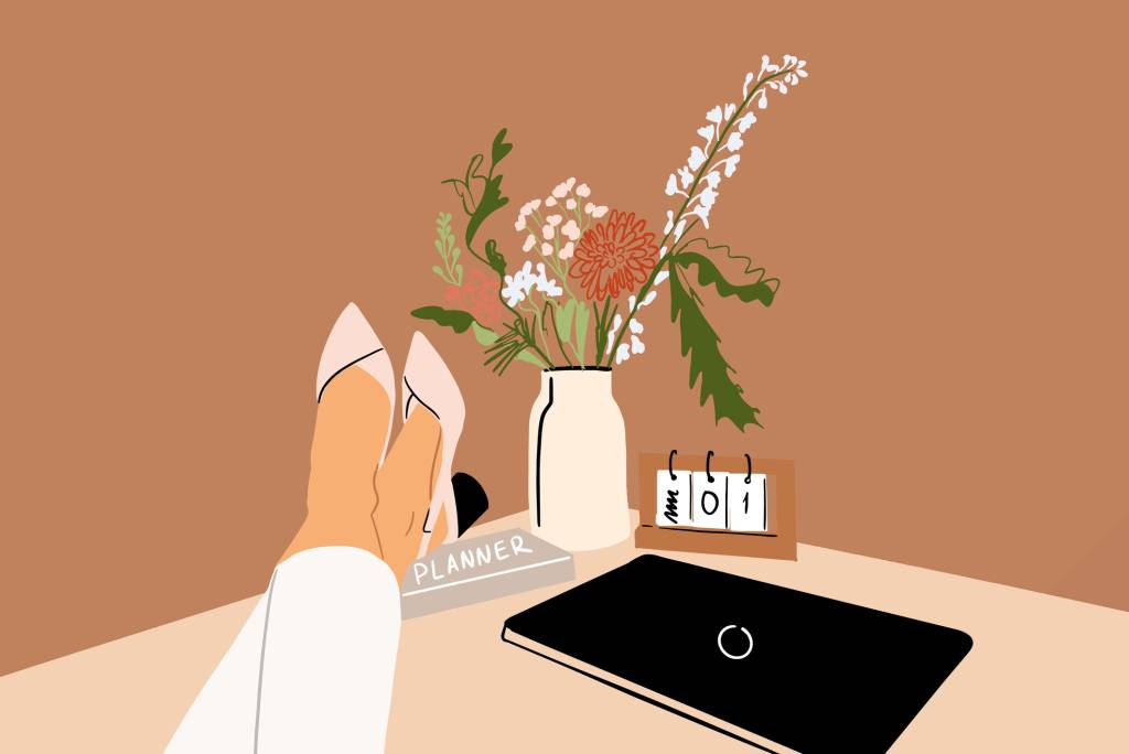 Meta para 2021? Viver menos sobrecarregada e distribuir melhor as tarefas