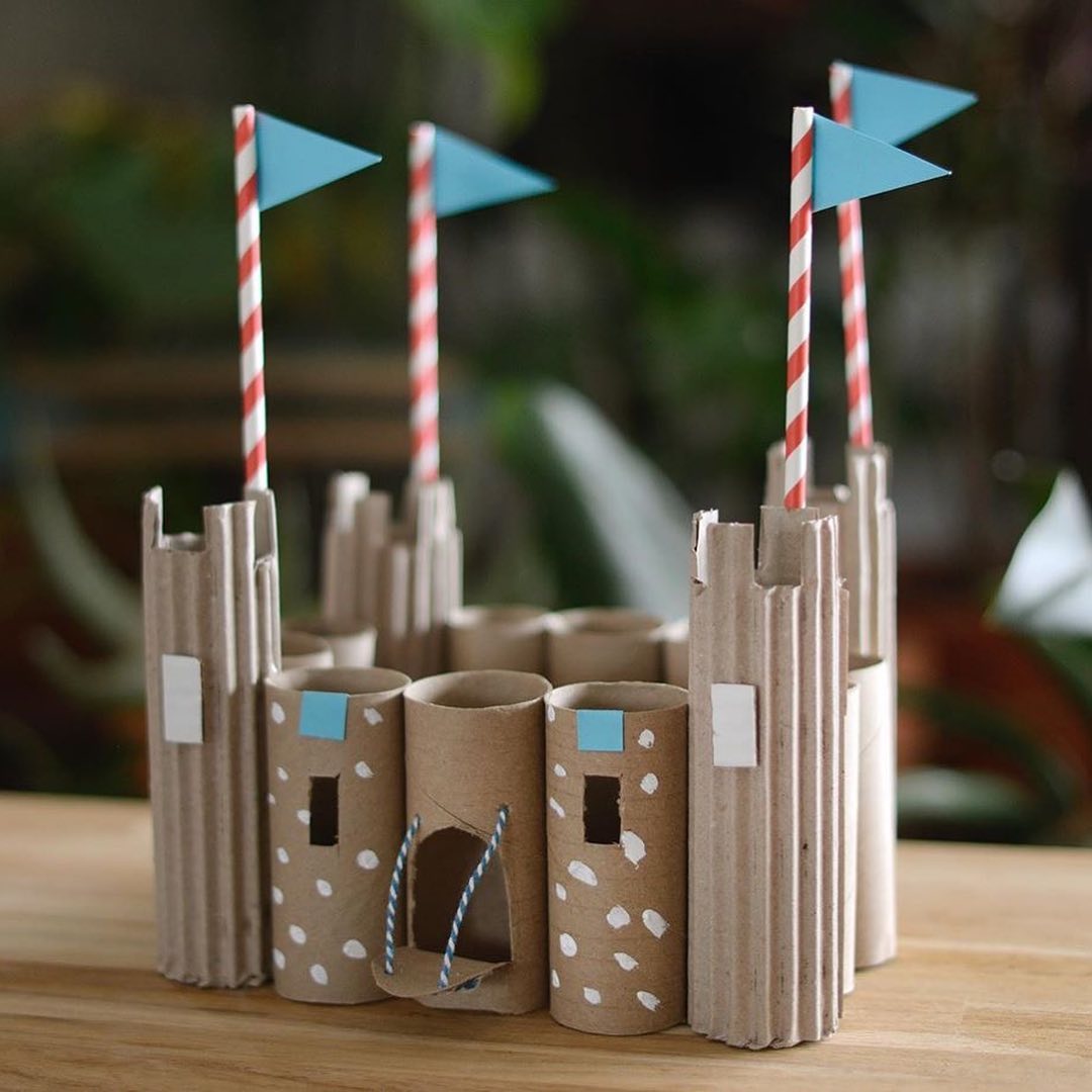 9 ideias geniais de brincadeiras usando rolo de papel higiênico – [Blog GigaOutlet]