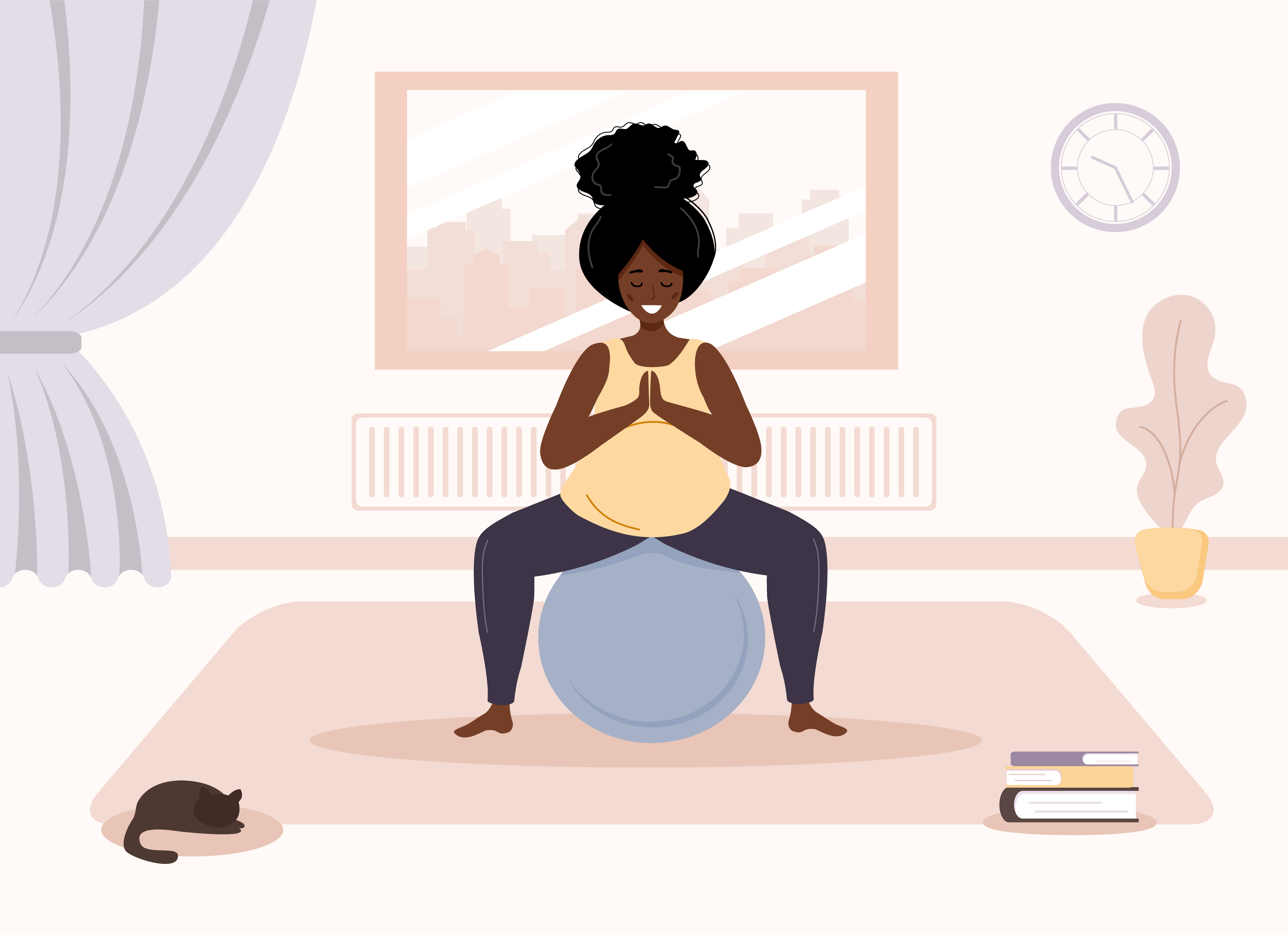 Yoga durante a gravidez: Benefícios e ajustes por trimestres