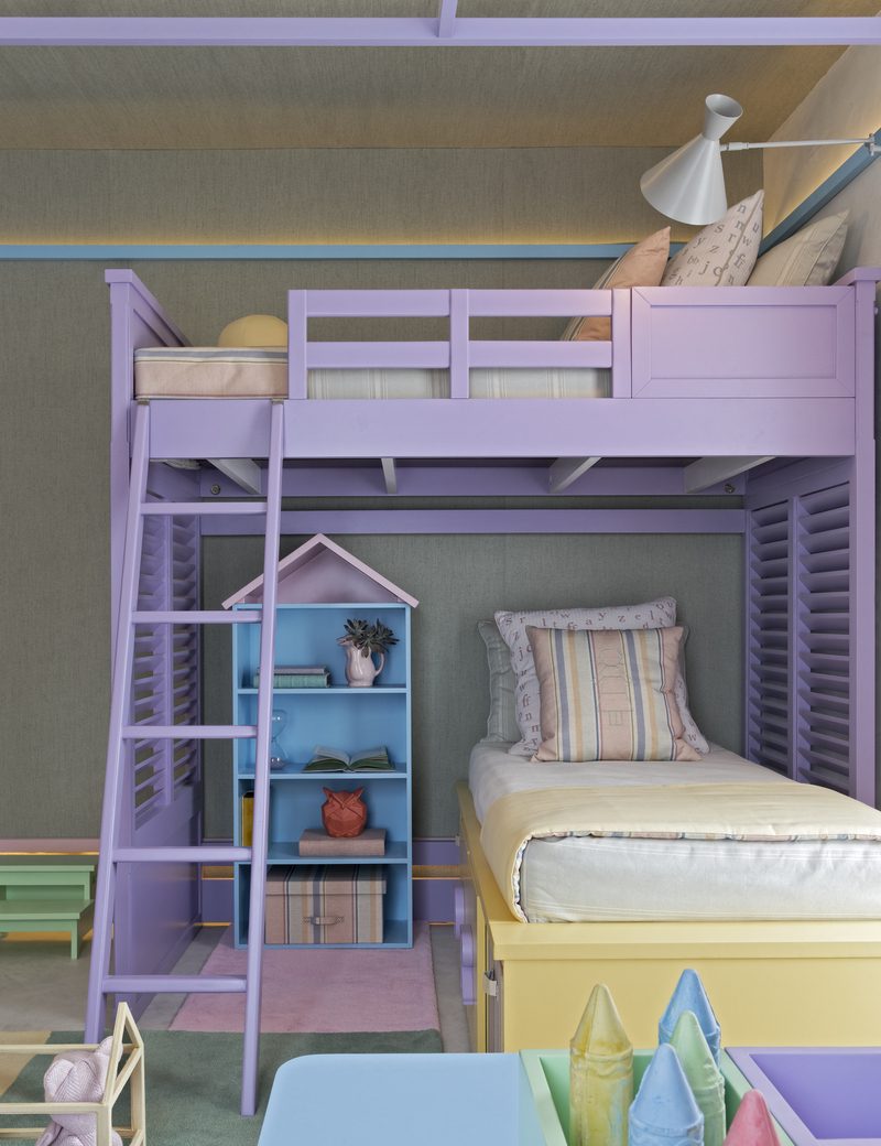 @diegorevollodesign Candy color: 10 quartos com cores suaves e itens para compor