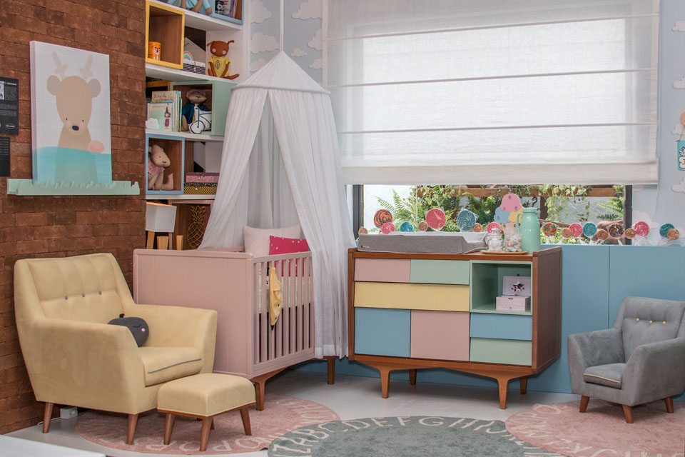 codecorarpetite Candy color: 10 quartos com cores suaves e itens para compor