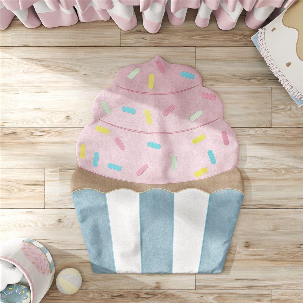 tapete casas bahia Tapete cupcake