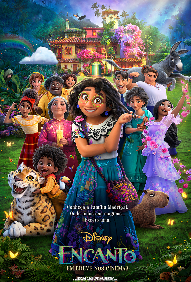 Já viu o trailer de ‘Encanto’, o longa da nova princesa da Disney?