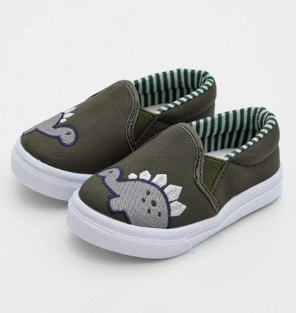 Slip-on-dinossauro-verde Slip-on-dinossauro-verde