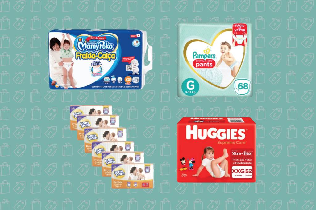 Black Friday: os maiores descontos em fraldas que você não pode perder