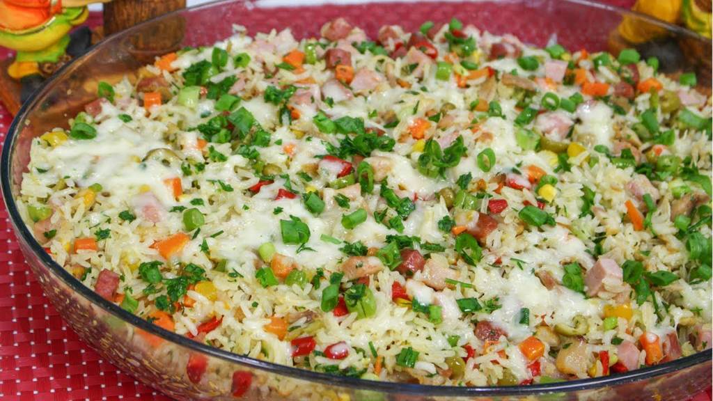 arroz à grega arroz à grega