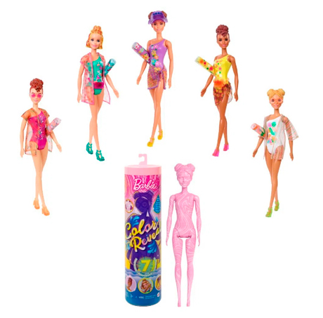 Boneca-Barbie-Color-Reveal Boneca Barbie Color Reveal