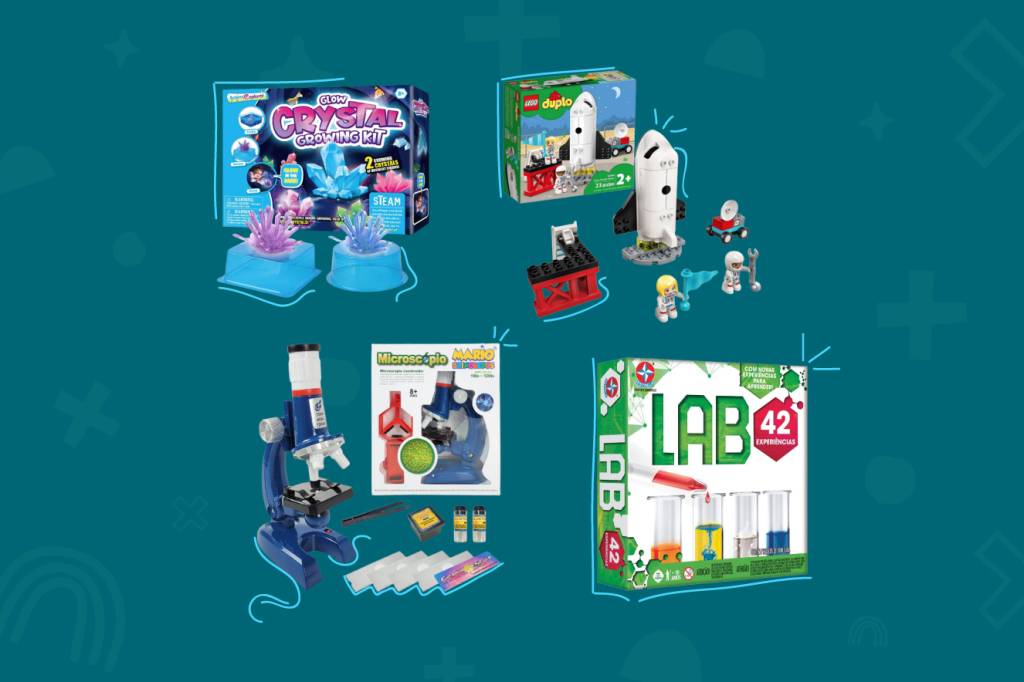 13 brinquedos que as pequenas cientistas da família vão adorar ter em casa