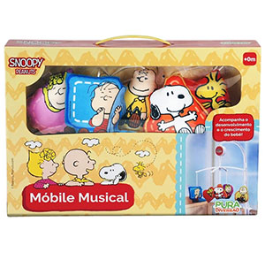 Móbile Musical Snoopy Pura Diversão