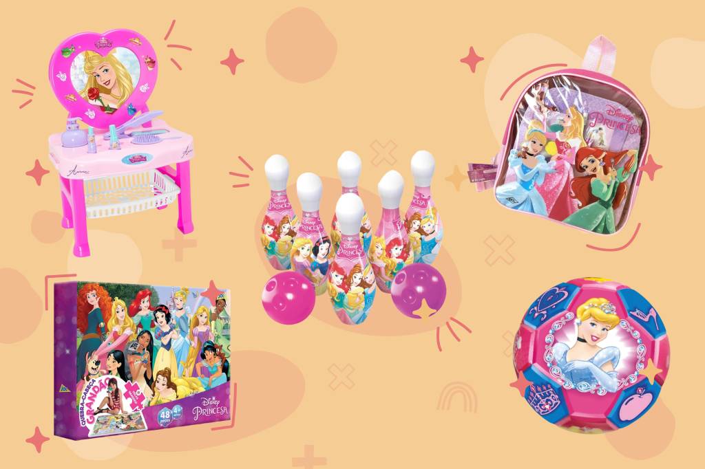 15 presentes para quem é fã das princesas da Disney