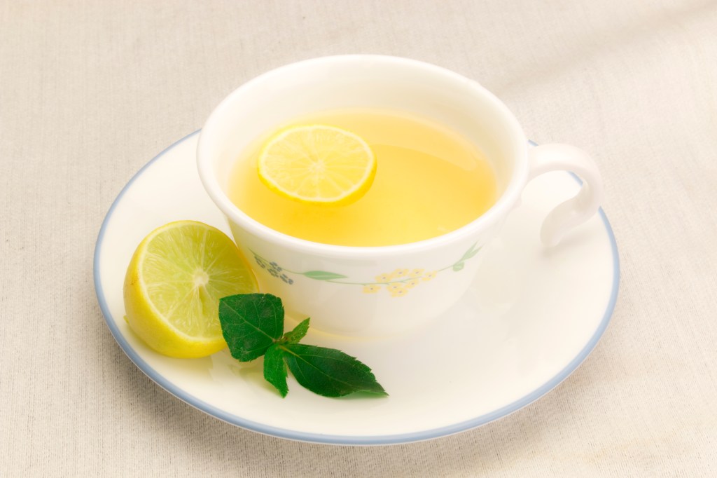 Chá de casca de limão