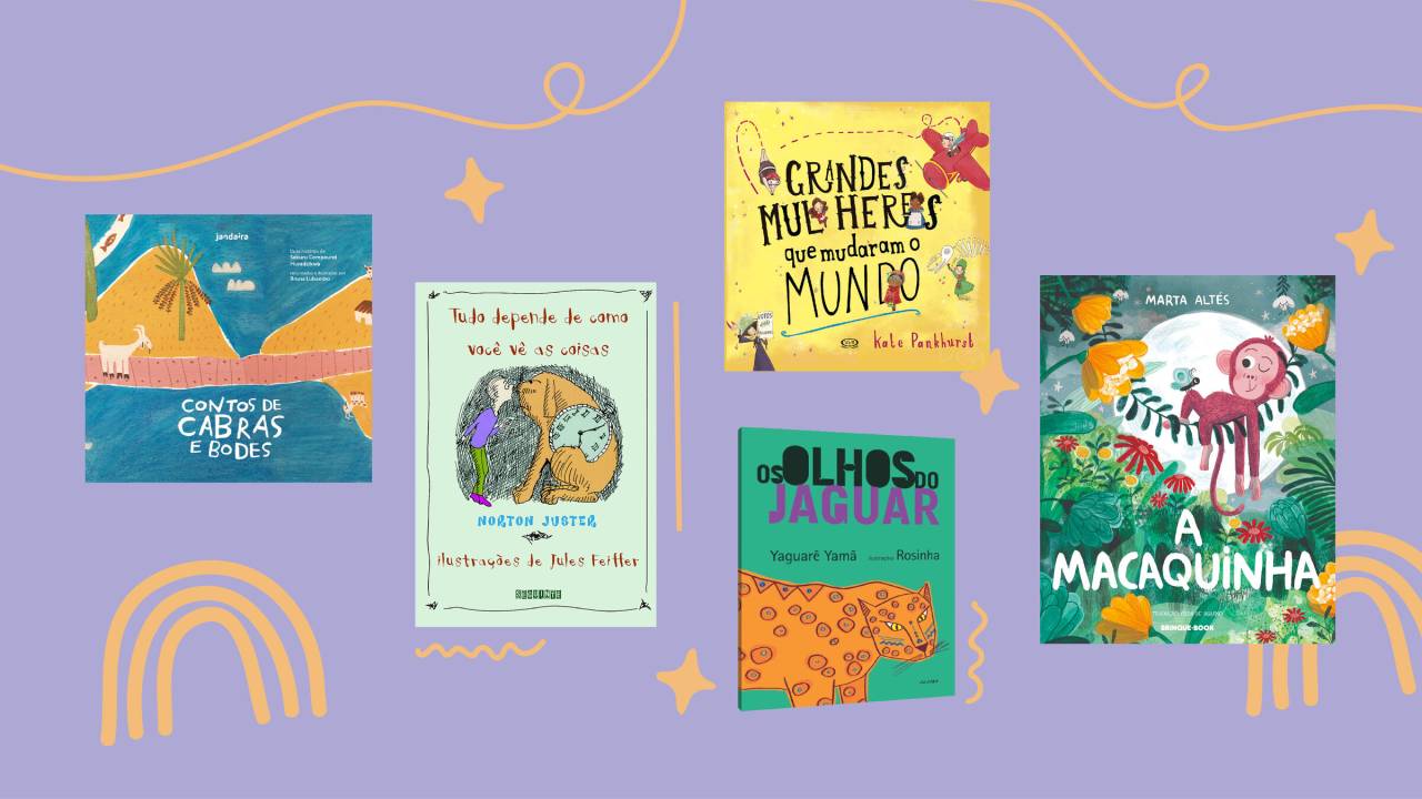10 livros infantis que transmitem mensagens de otimismo