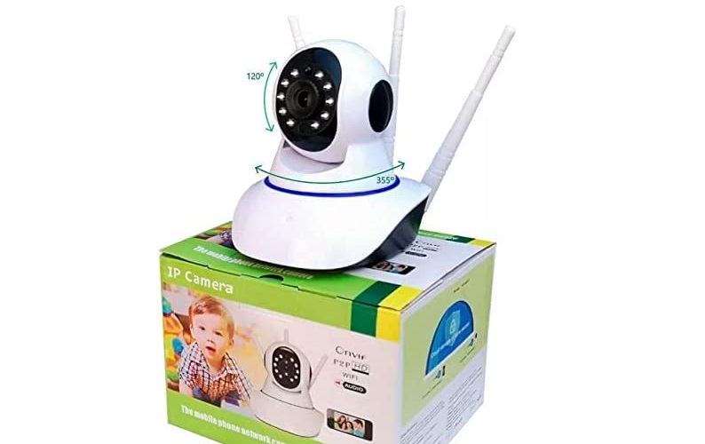 Câmera babá eletrônica wi-fi HD, IP Camera