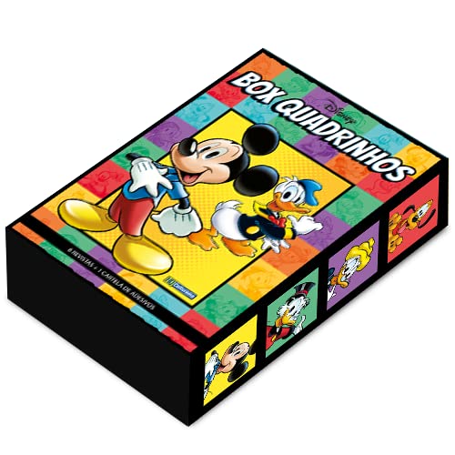 Box com quadrinhos da Disney